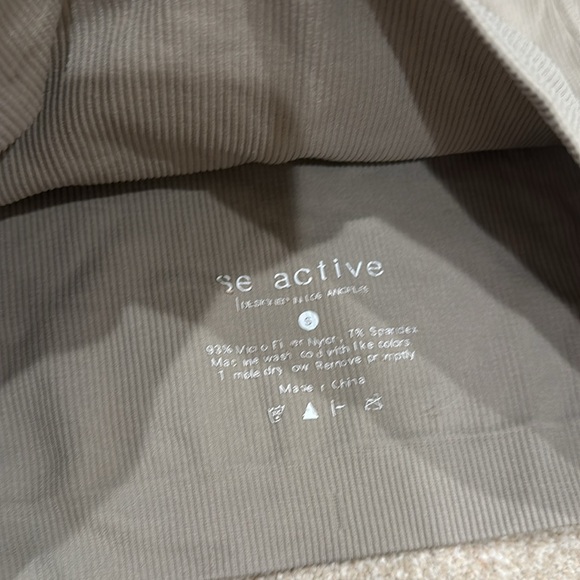 Set Active Ribbed Matching Set, Size Small - Picture 6 of 6